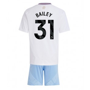 Billiga Aston Villa Leon Bailey #31 Bortatröja Barn 2024-25 Kortärmad (+ Korta byxor)